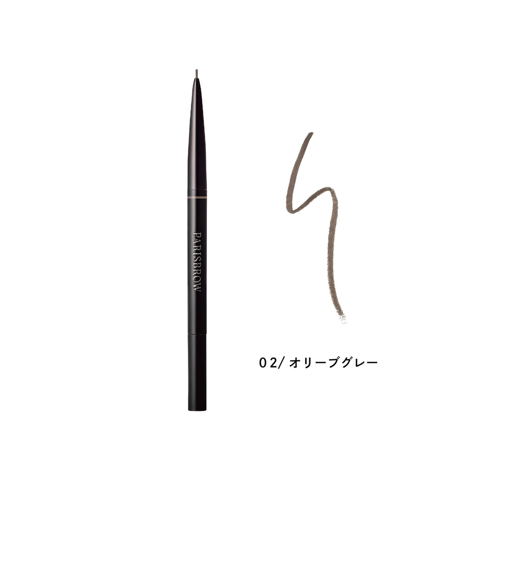 パリスブロウ/PARISBROW/新品/オリーブグレイ スリムブロウペンシル 02 オリーブグレー